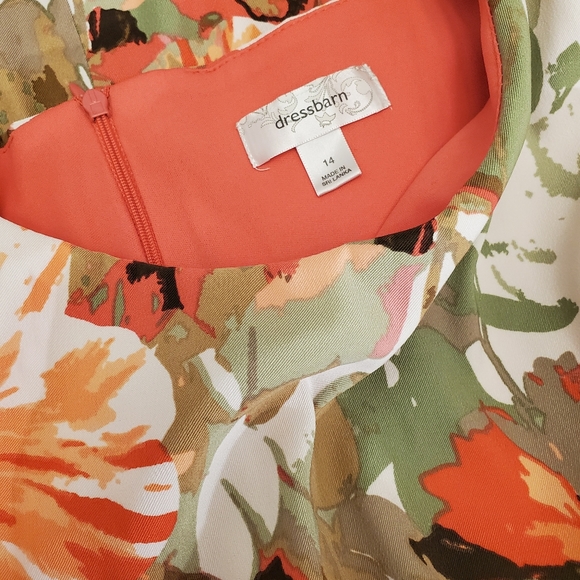 Beautiful Floral Dress Barn Dress - Picture 8 of 12